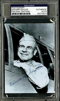 Lot of (5) Signed Tokyo Doolittle Raiders Encapsulated Items – including General Jimmy Doolittle (PSA)